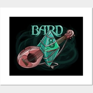 Bard D8 Funny Dungeons And Dragons DND D20 Lover Posters and Art